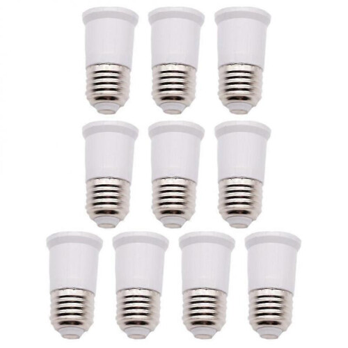 10pcs E27 To E27 Led Light Bulb Extender Flexible Light Bulb Extension Adapter 2