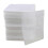 500pcs 14x13cm White Opp Plastic Double-sided Cd Dvd Storage Sleeves 1