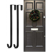 Wreath Hanger for Front Door, 2 Pack Xmas Wreath Door Hangers Zekai
