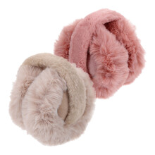 2 Pcs Women Ear Muffs Plush Bags Girl Child Women'S