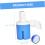 Automatic Threaded Float Valve Level Control For Solar Water Tank PP Material Corrosion Resistant For Animal Drinking 5