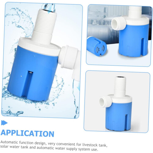 Automatic Threaded Float Valve Level Control For Solar Water Tank PP Material Corrosion Resistant For Animal Drinking 1