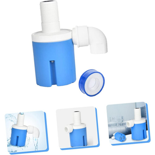 Automatic Threaded Float Valve Level Control For Solar Water Tank PP Material Corrosion Resistant For Animal Drinking 2