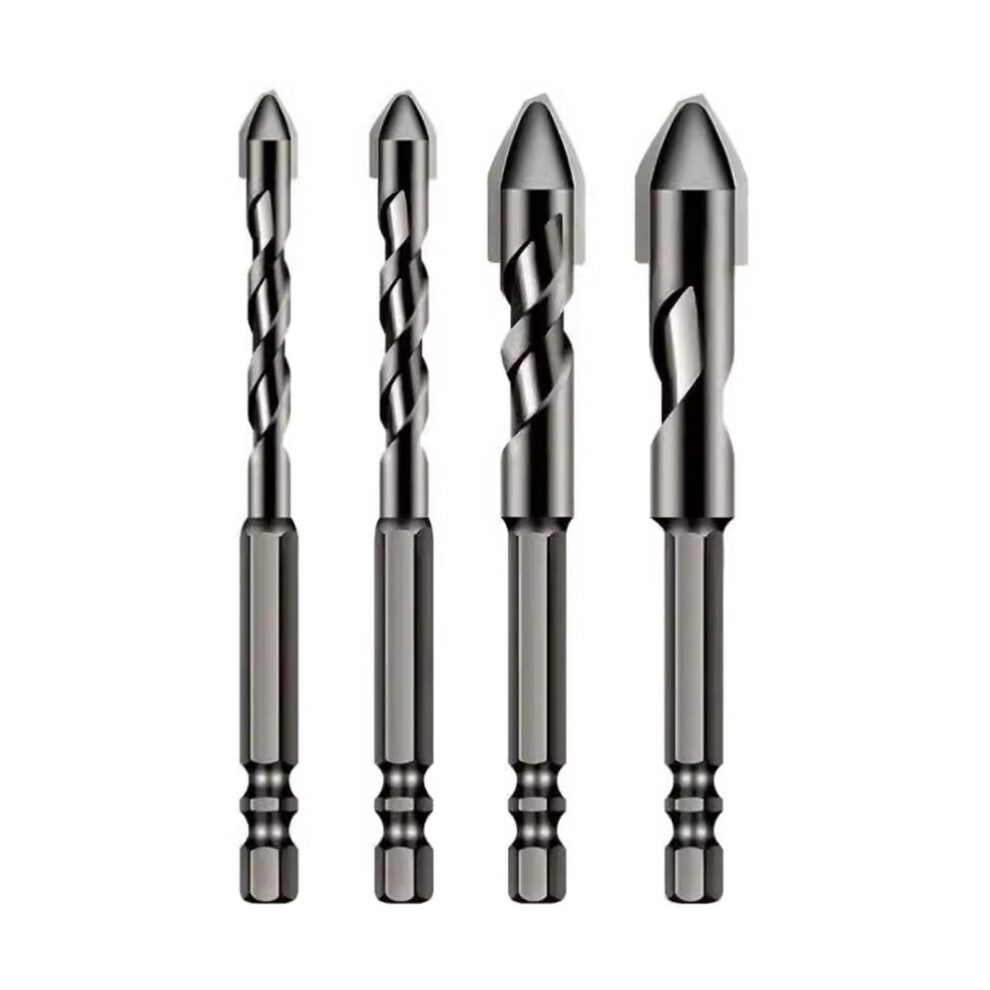 Eccentric Twist Drill Bit Pack Of 4 - 6/8/10/12 mm - Industrial Strength Drill Bit Set-image-OPC-PKJBBXQ-NEW