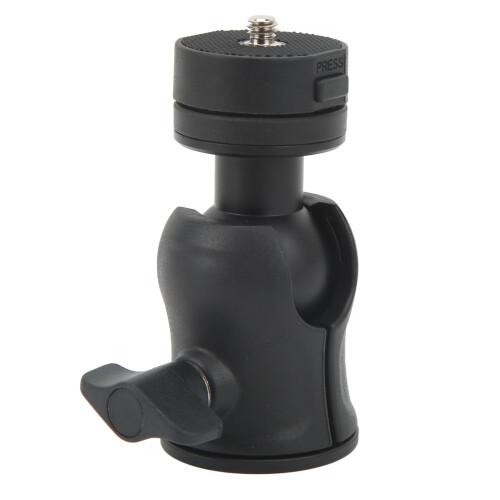 2-in-1-Mini-Stativ-Kugelkopf, 360-Grad-Kugelkopf, 2