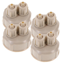 4er-set aquarium-flasche co2-diffusor mit pflanzen und luftgenerator