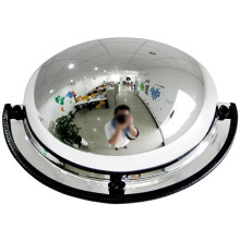 Safety Convex Mirror Panoramic Half-Dome 80 Cm Security Mirror For Retail Warehouses Examination Room Anti-Theft Mirror