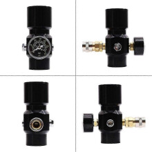 G1/2 Inner Teeth Co2 Gas Regulator Pressure Gge 0-150psi Mini Gas Regulator with Adapter