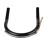 210MM Black Curved Motorcycle Rear Seat Frame Loop Hoop with LED Light 11