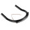 210MM Black Curved Motorcycle Rear Seat Frame Loop Hoop with LED Light 14