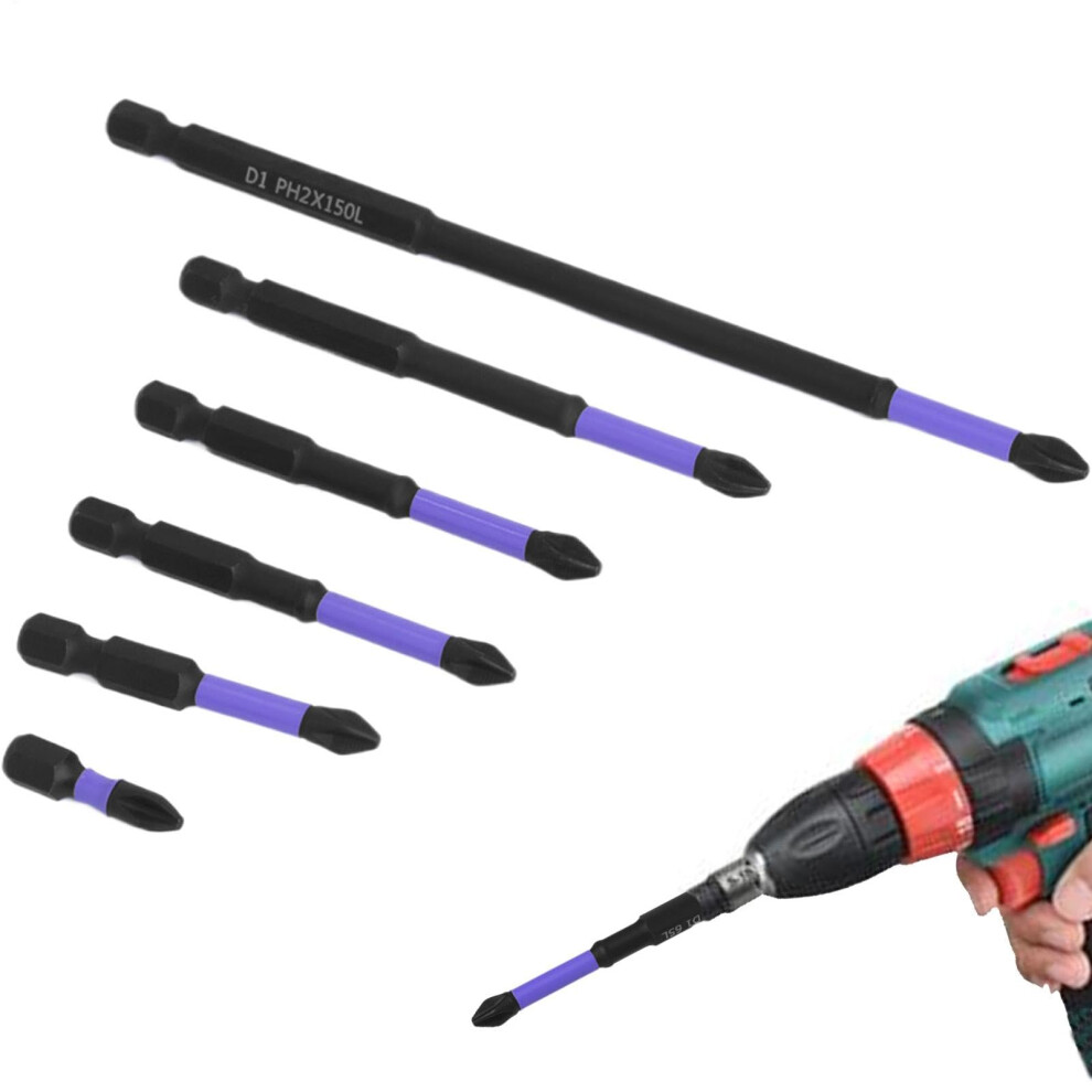 Electric Drill Screwdriver Bit Set Magnetic Driver Bits, Assorted Steel Bits, Anti-Shock Screwdriving For Electronics 9016109924223