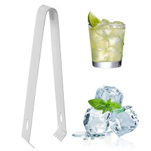 Cocktail Tong Stainless Steel For Sugar Cubes And Ice, Rhombus Thickened Tip Mirror Finish, Serving Tongs Bar Tool