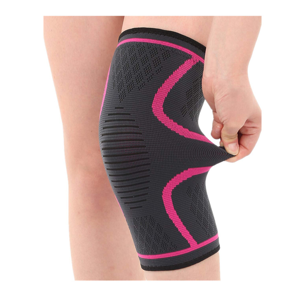 Knee Brace Two Pieces For Basketball Volleyball Running Hiking Sports Compression Knee Pads Size S Relief Knee Pain