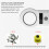 Pet Microchip Reader Handheld RFID EMID Compatible Animal Tag Scanner ID Reader Black Or White 3