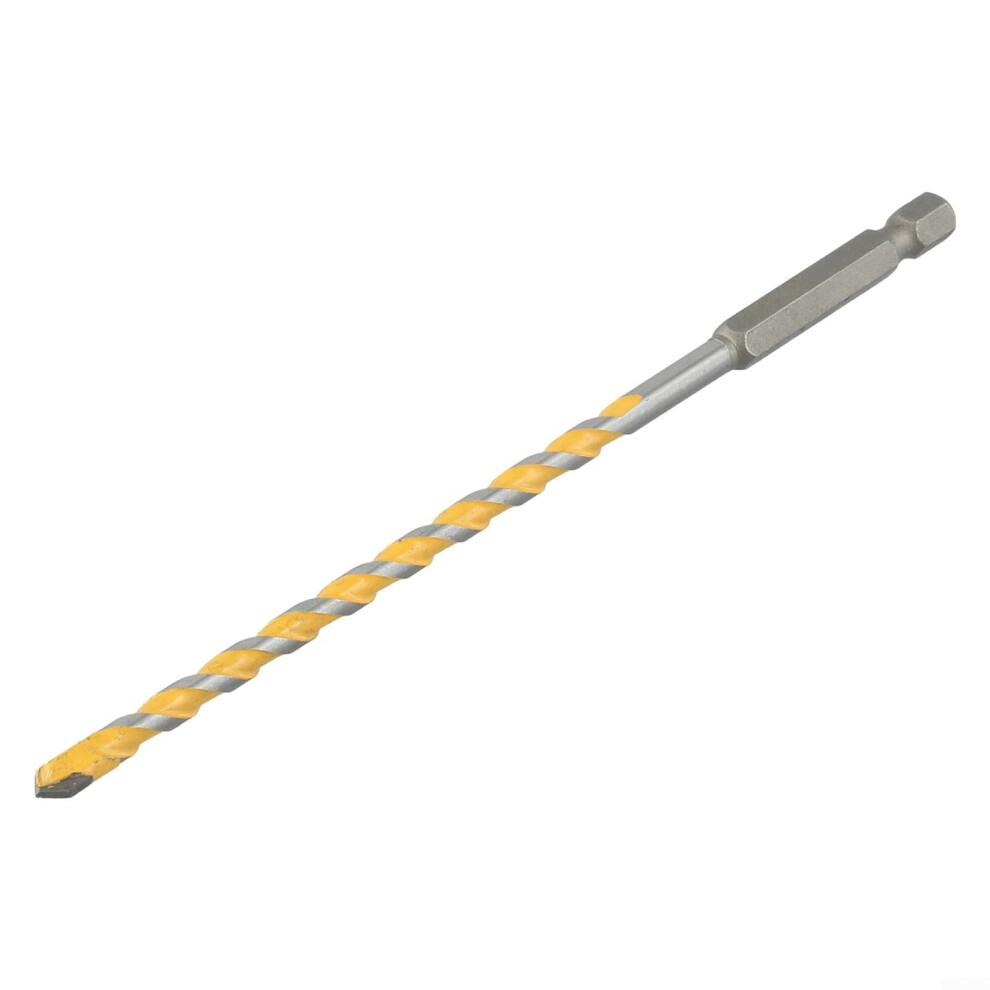 Hex Shank Carbide Drill Bit 160Mm Length, 6Mm Diameter, Heavy Duty Masonry Bit For Concrete And Brick, 1Pc 9016109924568