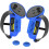 Silicone Handle Covers For Quest3S Compatible Blue Protective Cover For VR Controllers 5