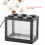 Exquisite Schwarzes USB-LED-Fischglas – Perfekte Büro- oder Tischdekoration 6