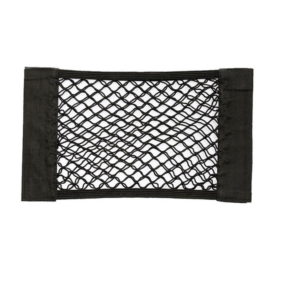 Cargo Net Car Organizer Elastic Mesh Net Between Seats 25 X 30 Cm Luggage Holder Pocket Black 9084446968361