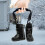 Ski Boot Straps Universal Carrier Strap For Ski Boots, Snowboard, Roller Skates, Ice Skates, Adjustable Black 5