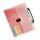 13 Fächer A4 Regenbogen Ablage Mappe 10