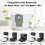 12 Pack Dust Bags for Roborock Q7 Max /q7 Max+ / Q7 Max Plus 4