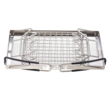 Bread Toaster Stand Adjustable Stainless Steel Campfire Grills For Picnics Foldable Bread Grilling Net Rack