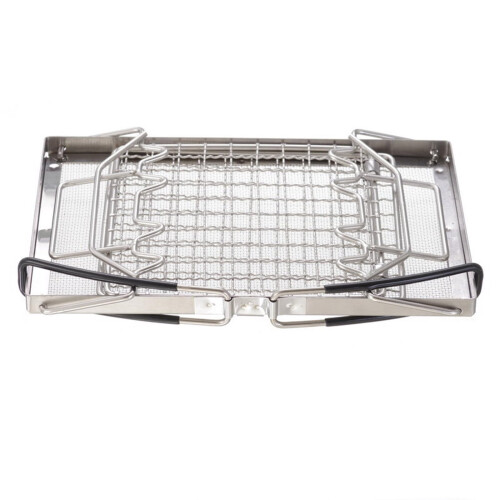 Bread Toaster Stand Adjustable Stainless Steel Campfire Grills For Picnics Foldable Bread Grilling Net Rack