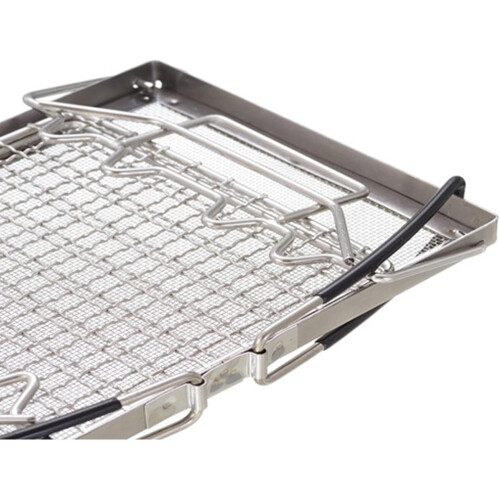 Bread Toaster Stand Adjustable Stainless Steel Campfire Grills For Picnics Foldable Bread Grilling Net Rack 2