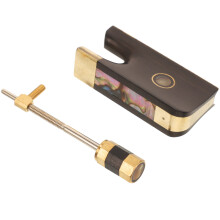 conjunto de cunha para arco de violino com parafuso e acessório reparo