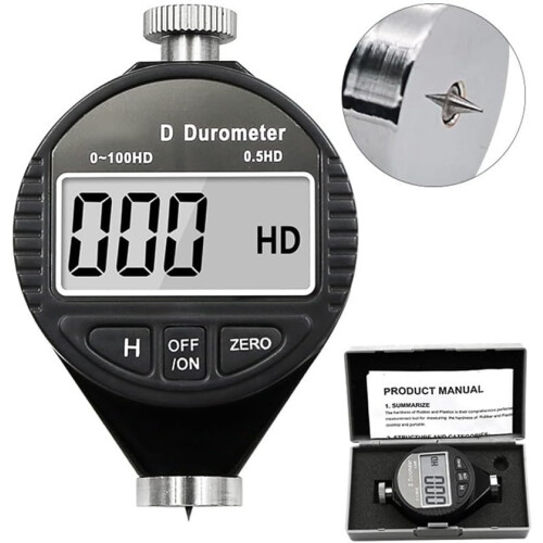 Digital Hardness Tester For Rubber And Tire Hardness Testing With Type C 2