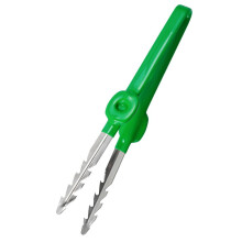 Garden Tweezers Stainless Steel Ergonomic Handle Green Portable Bonsai Tool Garden Tool