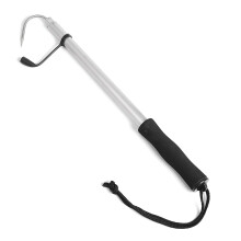 120cm Teleskopischer Eishockeyfischerschläger aus Edelstahl mit EVA-Griff