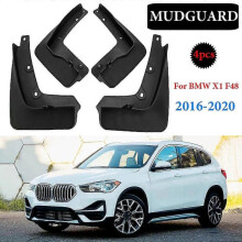 4x Mudflaps for Bmw X1 F48 Mudguard Fender Mud Flap Guards Splash Mudguards Car Accessories Auto Styline Front Rear Zekai