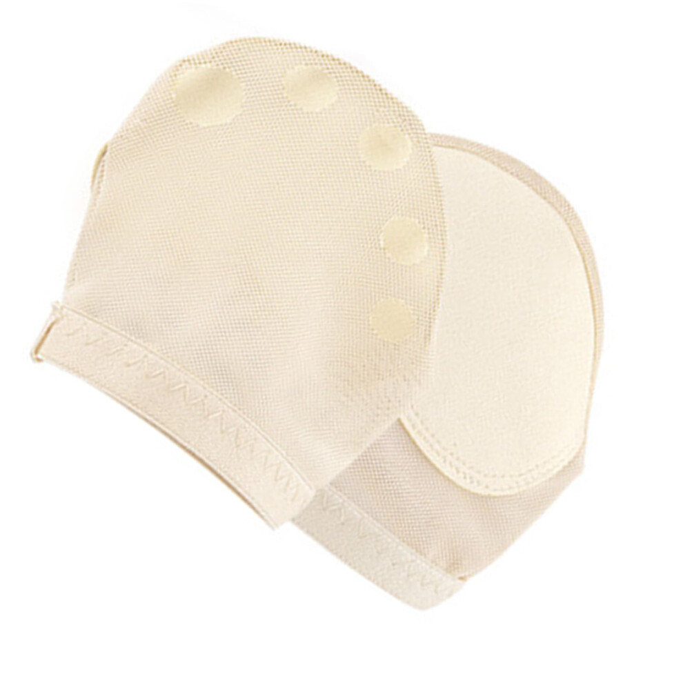 Fabric Forefoot Pad Soft Foot Cushion Pad For Women High Heel Invisible Toe Sock Half Forefoot Sock Five Toe