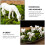 1St Micro Miniatuur Keramische Decoratie Elegant Witte 8