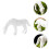 1St Micro Miniatuur Keramische Decoratie Elegant Witte 4