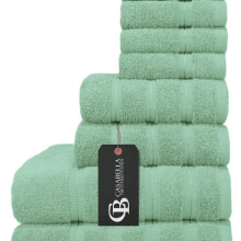 (Seafoam) Luxury 8pcs Towel Set 650GSM