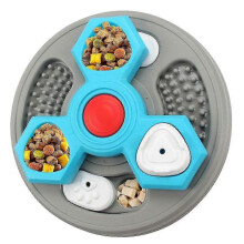 Educational Toys, Slow Feeder, Food Dispenser, Interactive, Improve Puppy's Iq, Anti-choking e, Dog Lickingplate