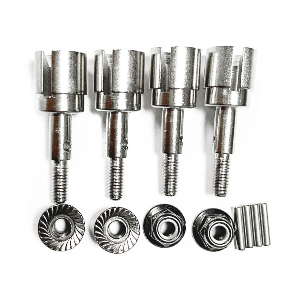 4pcs 1/10 Wheel Axle RC Upgrade Part Steel Reinforced Rc Wheel Axle-image-OPC-PKJBQSF-NEW