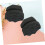 2Pcs Wave Pattern Car Waxing Sponge, High-Density Applicator, 2-Pack, Seats and Dashboard Care, Black 5