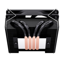 UT-45 Low Profile CPU Cooler, 4 Heat Pipes, 4-Pin Fan, White, No RGB, LGA 1700 1200 2011 2066 AM4 AM5 Compatible