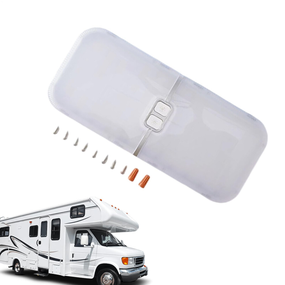 Rv Interior Lights Led Interior Fixtures 12-30V Dimmable Triple Color Temperature Lamp For Rvs White/Yellow 9393856786763