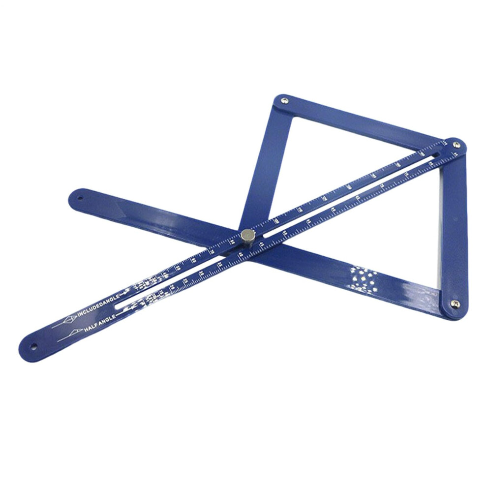Premium Corner Angle Finder 45X22.5cm Angle Measuring Tool, Miter Protractor, Bevel Gauge, Angle Divider With Scales 9393856786824
