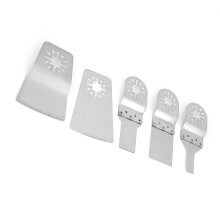 5 Stück Edelstahl-Sägeblatt-Set 10/20/31/51mm Multi-Tool-Zubehör