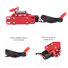 RC Crawler Kletterauto Elektrischer Metall-Winde für SCX10 D90 D110 TF2 TRX4 KM2