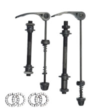 Bicycle Quick Release Skewers Set 25mm Hub Bearings Front And Rear Axles Compatible With Standard Bikes