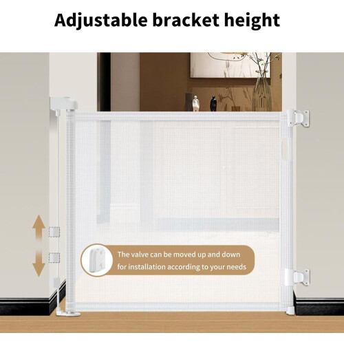 1 Set Baby Gate Replacement Component Wall Mounting Base Board With Hook Screws Compatible With Most Baby Gate Models 2