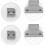1 Set Baby Gate Replacement Component Wall Mounting Base Board With Hook Screws Compatible With Most Baby Gate Models 2