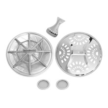 1 Set Resonator Cones Soundhole Screens Tailpiece For Guitar Bass