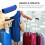 capas protetoras de neoprene para alças de mala de viagem 9